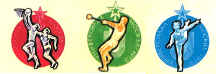 Moscow1973 emblems